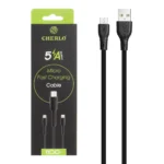 کابل شارژ 1.1 متری فست اندروید CHERLO مدل CH-V809