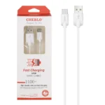 کابل شارژ فست CHERLO Type-C مدل CH-TC02 - سفید