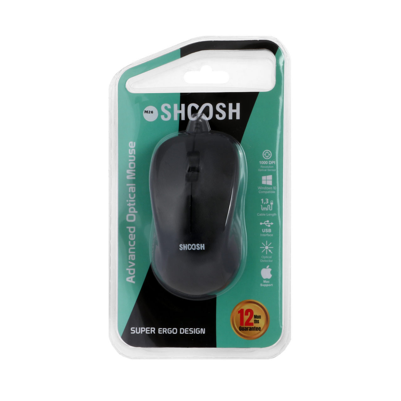 1053794 ماوس باسیم Shoosh مدل M26 - Image 1