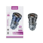 شارژر فندکی فست و PD دو پورت Shoosh مدل SH-805 48W