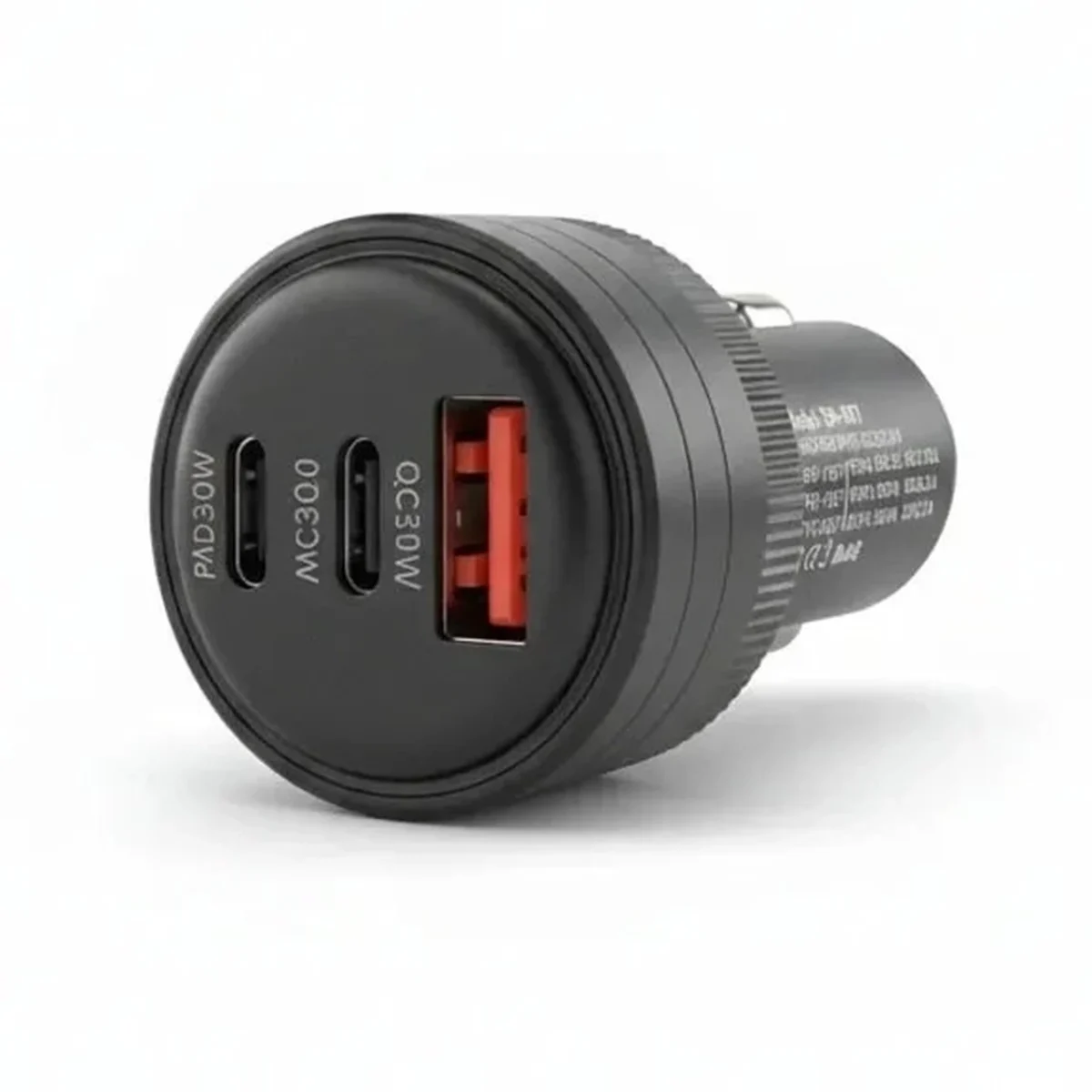 شارژر فندکی فست و PD سه پورت Shoosh مدل SH-807 78W - Image 4