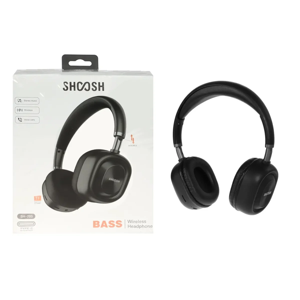 هدفون بی سیم Shoosh مدل SH-703 - Image 5