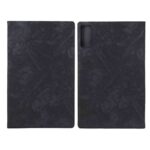 کیف تبلت چرمی طرح پتینه Xiaomi Redmi Pad SE - مشکی